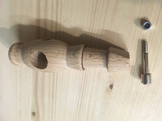 Spielfigur Holz Natur