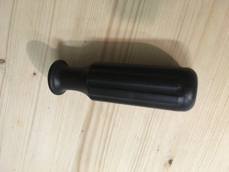 Kunststoff Handgriffe mittelhart schwarz 12cm